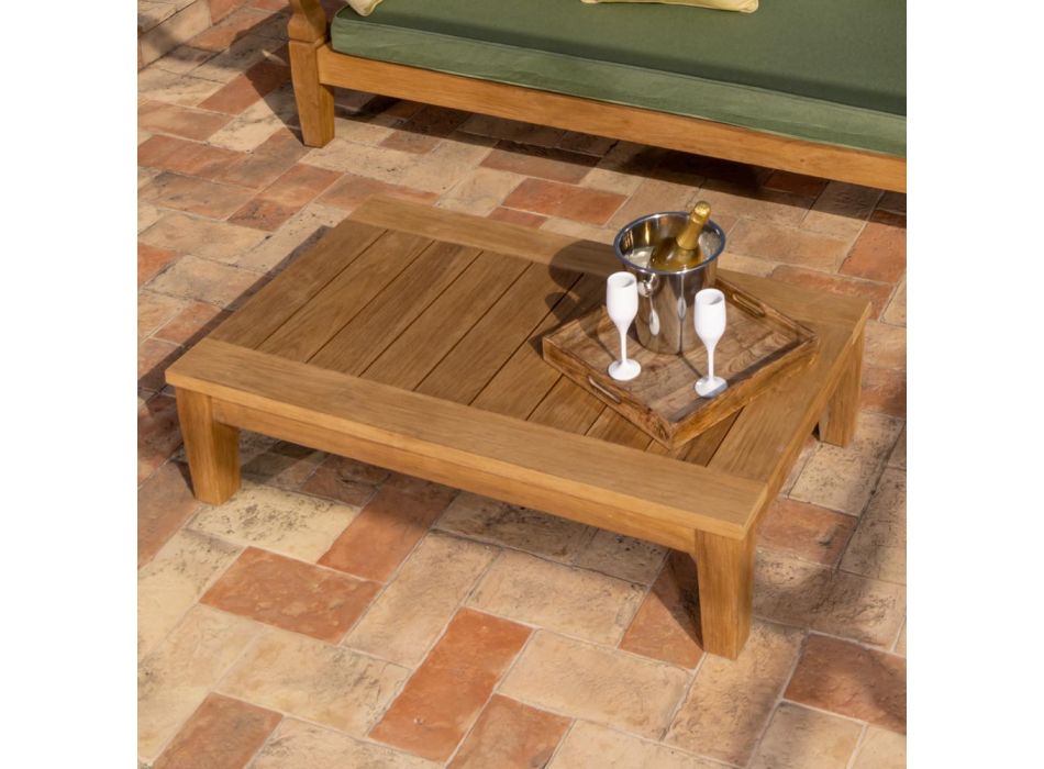 Sgabello In Legno Di Teak Massiccio – Tavolino Da Appoggio Naturale – Fatto A Mano – 45x40x40 Cm – Pezzo Unico Per Piante O Decorazione