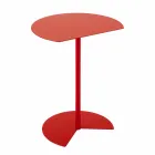 Tavolino da Giardino in Metallo Colorato di Design Moderno in 3 Misure - Cettina Viadurini