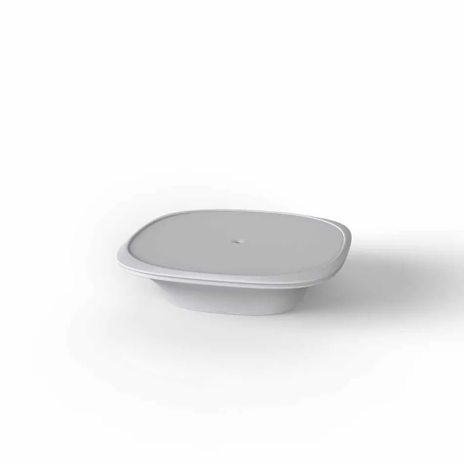 Tavolino da giardino moderno 100x100 cm Ufo by Vondom, in polietilene Viadurini