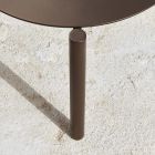 Tavolino da Giardino Rotondo in Alluminio Verniciato - Bahia by Varaschin Viadurini