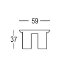 Tavolino da Giardino Rotondo in HPL e Polietilene Made in Italy - Freccia Viadurini