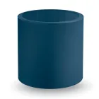 Tavolino da Giardino Tondo in Polietilene Colorato Made in Italy - Noemi Viadurini