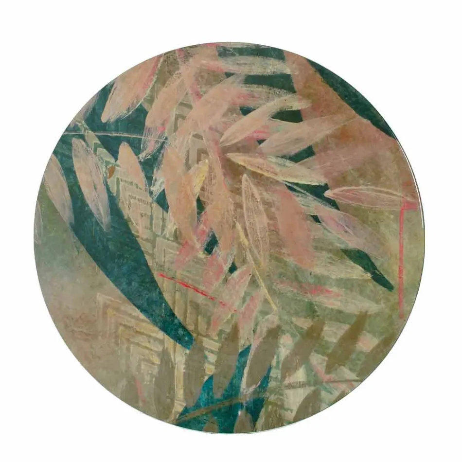 Tavolino da Interno o Esterno con Struttura in Metallo Made in Italy - Carim Viadurini