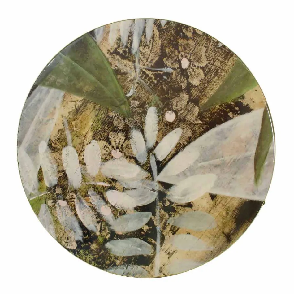 Tavolino da Interno o Esterno con Struttura in Metallo Made in Italy - Carim Viadurini