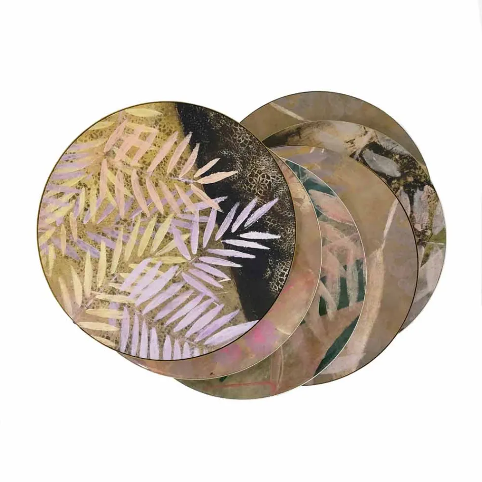 Tavolino da Interno o Esterno con Struttura in Metallo Made in Italy - Carim Viadurini