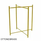 Tavolino da Interno o Esterno con Struttura in Metallo Made in Italy - Carim Viadurini