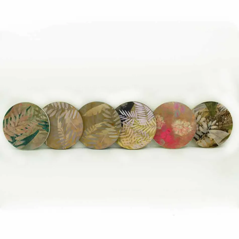 Tavolino da Interno o Esterno con Struttura in Metallo Made in Italy - Carim Viadurini