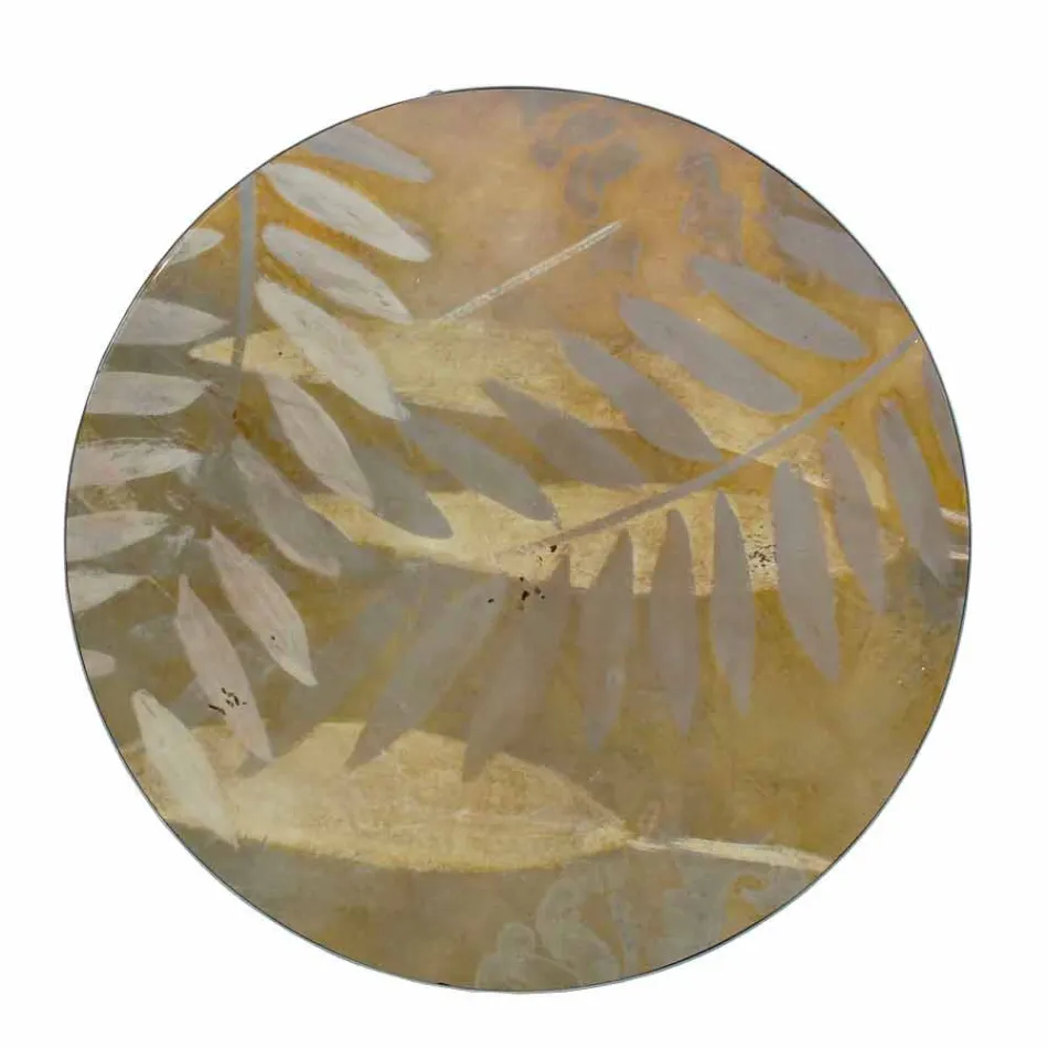 Tavolino da Interno o Esterno con Struttura in Metallo Made in Italy - Carim Viadurini