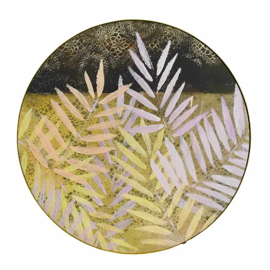 Tavolino da Interno o Esterno con Struttura in Metallo Made in Italy - Carim Viadurini