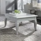 Tavolino da Salotto con Parti Massicce in Ay - ous e Tiglio Made in Italy - Era Viadurini