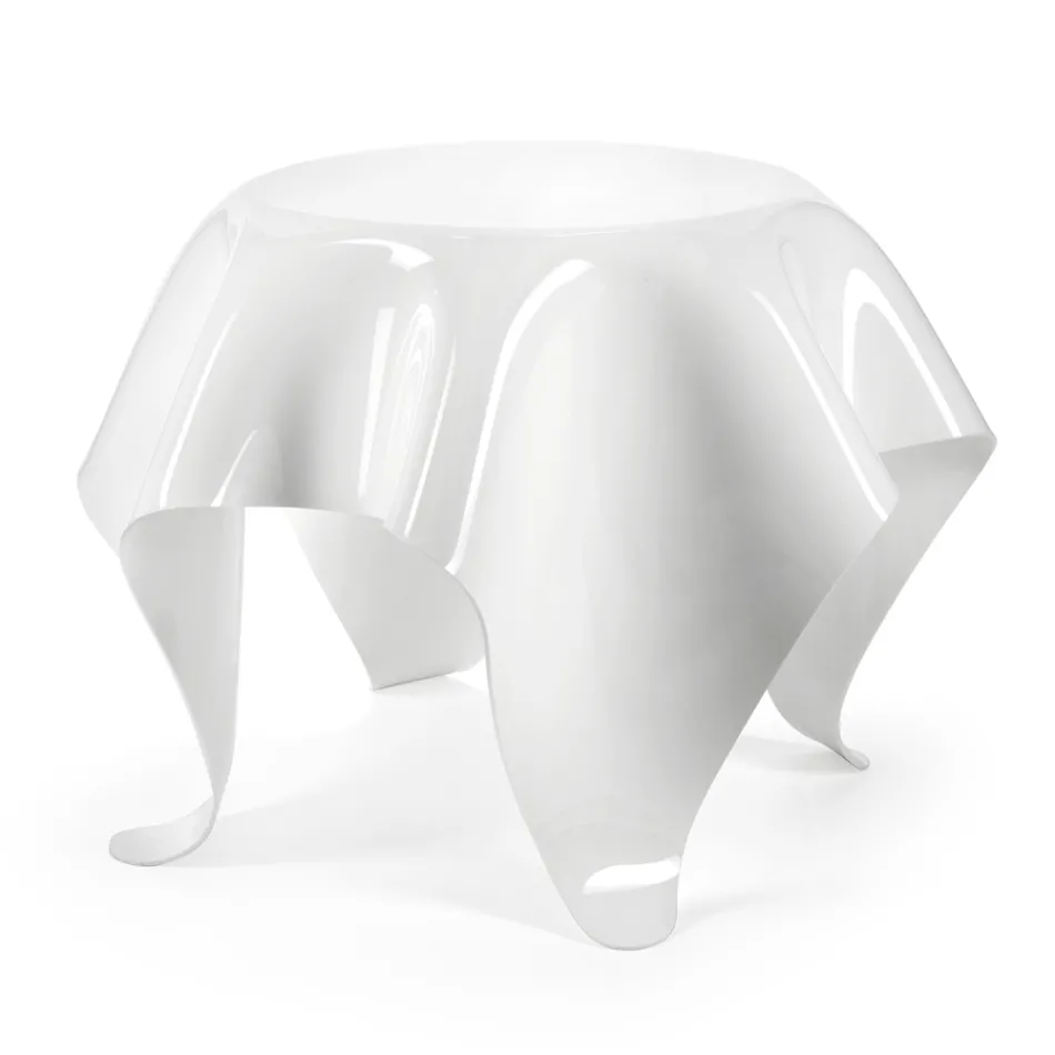 Tavolino da Salotto con Piano e Base in Plexiglass Made in Italy - Brento Viadurini