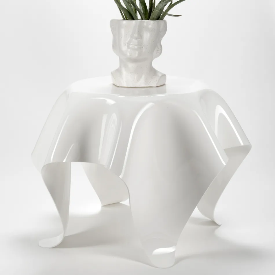 Tavolino da Salotto con Piano e Base in Plexiglass Made in Italy - Brento Viadurini