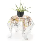Tavolino da Salotto con Piano e Base in Plexiglass Made in Italy - Brento Viadurini