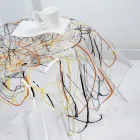 Tavolino da Salotto con Piano e Base in Plexiglass Made in Italy - Brento Viadurini