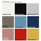 Tavolino da Salotto con Piano Rotondo in Marmo Made in Italy - Makino Viadurini