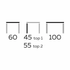 Tavolino da Salotto Design con 2 Piani Rotondi in Gres Made in Italy - Stoccolma Viadurini