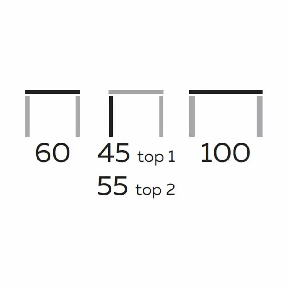 Tavolino da Salotto Design con 2 Piani Rotondi in Gres Made in Italy - Stoccolma Viadurini