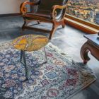 Tavolino da Salotto Fatto a Mano in Marmo e Acciaio Made in Italy - Prince Viadurini