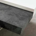 Tavolino da Salotto in Fenix con Piedini Trasparenti Made in Italy - Justin Viadurini