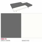 Tavolino da Salotto in Fenix con Piedini Trasparenti Made in Italy - Justin Viadurini