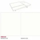 Tavolino da Salotto in Fenix con Piedini Trasparenti Made in Italy - Justin Viadurini