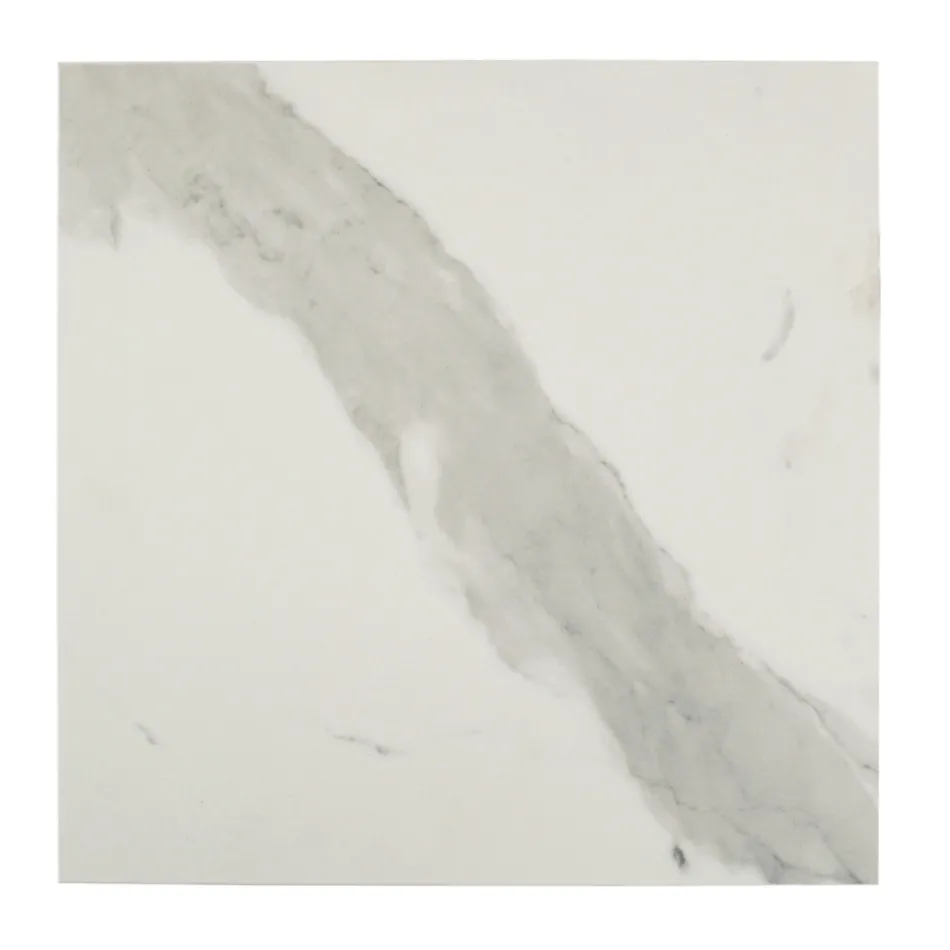 Tavolino da Salotto in Grès e Base in Acciaio Made in Italy - Birba Viadurini