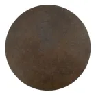 Tavolino da Salotto in Grès Porcellanato e Base Rotonda Made in Italy - Tullia Viadurini