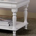 Tavolino da Salotto in Legno Massiccio di Faggio Made in Italy - Frigg Viadurini