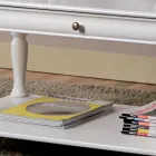 Tavolino da Salotto in Legno Massiccio di Faggio Made in Italy - Frigg Viadurini