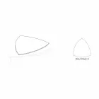 Tavolino da Salotto in Mdf Laccato con Piano Girevole Made in Italy - Lisa Viadurini