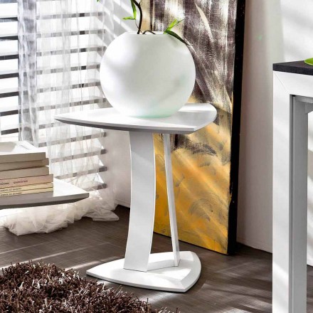 Tavolino da Salotto in Mdf Laccato Realizzato in Italia, Alta Qualità - Lisa Viadurini