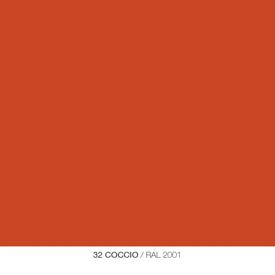 Tavolino da Salotto in Metallo Colorato e 3 Dimensioni, Made in Italy - Magali Viadurini