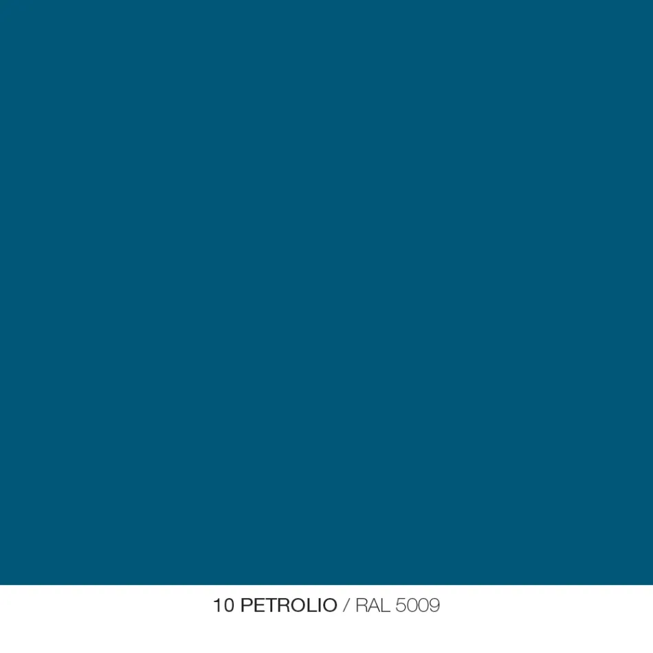 Tavolino da Salotto in Metallo Colorato e 3 Dimensioni, Made in Italy - Magali Viadurini