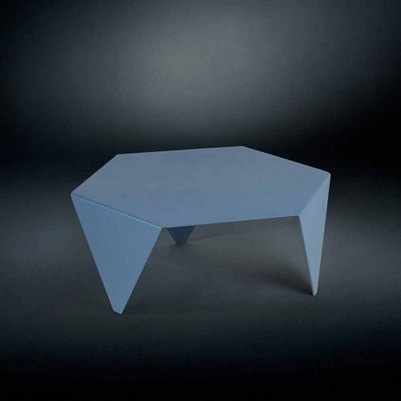Tavolino da salotto in metallo tagliato laser Ruche  Viadurini