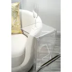 Tavolino da salotto, in PMMA trasparente di design Quero Vas Viadurini