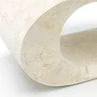 Tavolino da Salotto / Mobile Porta TV in Pietra Fossile - Jasper Viadurini