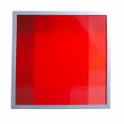 Tavolino da salotto moderno 50x50cm in metallo Nina, made in Italy Viadurini