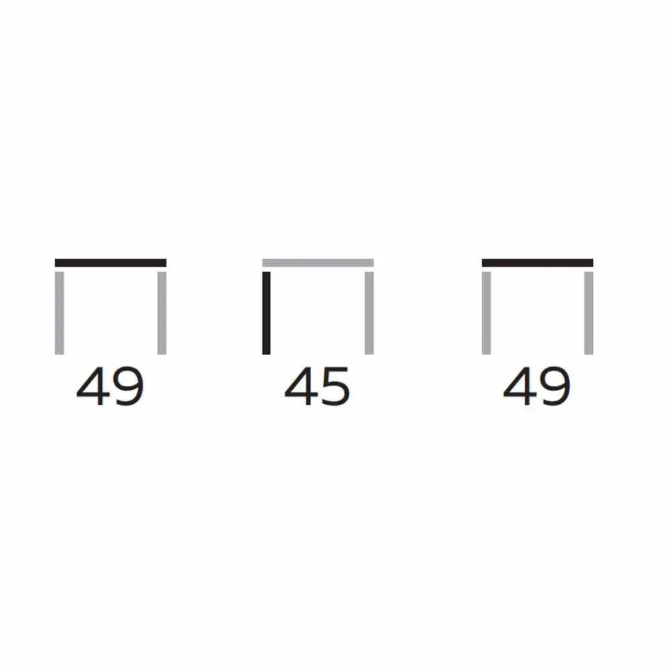 Tavolino da Salotto Moderno con Piano Rotondo in Gres Made in Italy - Stoccarda Viadurini
