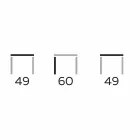 Tavolino da Salotto Moderno con Piano Rotondo in Gres Made in Italy - Stoccarda Viadurini