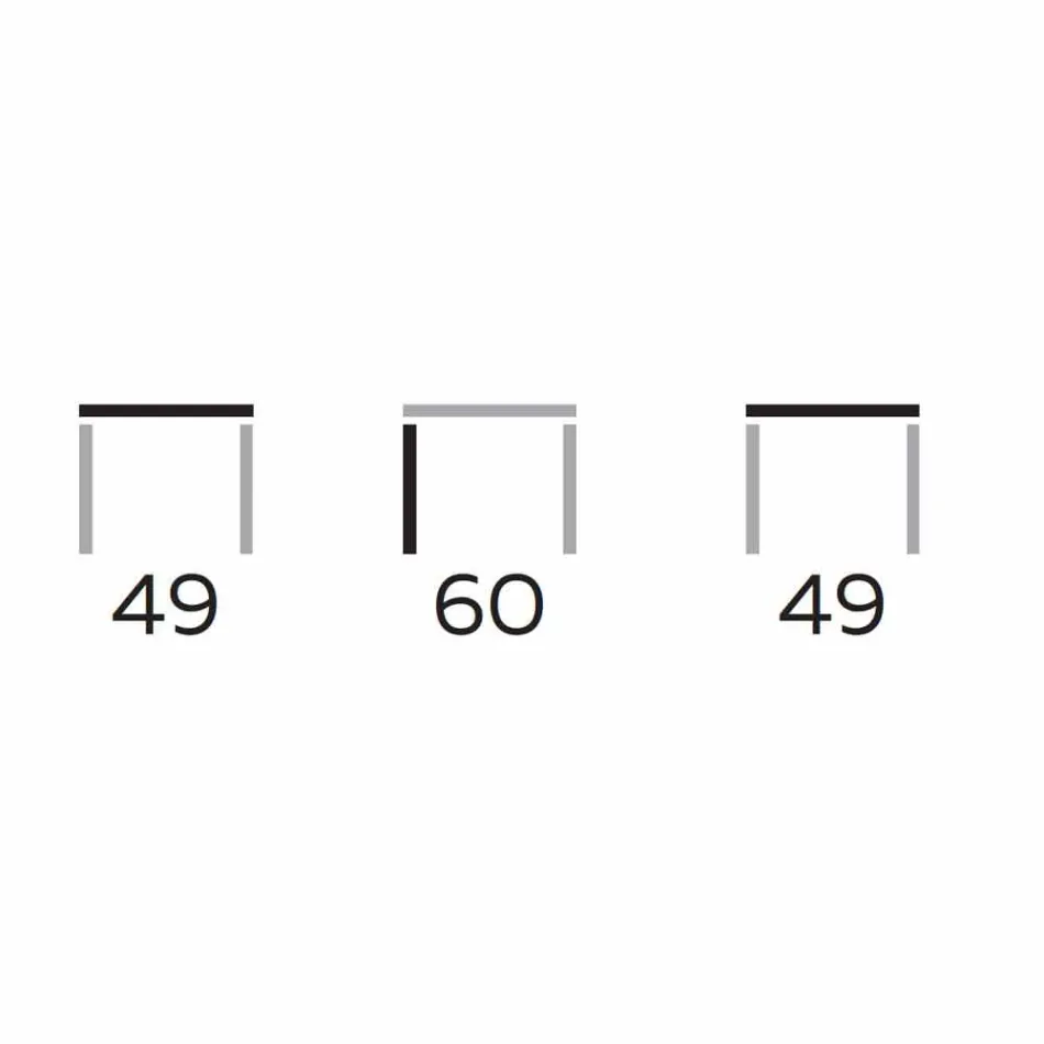 Tavolino da Salotto Moderno con Piano Rotondo in Gres Made in Italy - Stoccarda Viadurini