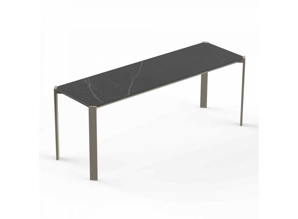 Tavolino da Salotto Moderno da Interno o Esterno in Alluminio - Tablet by Vondom Viadurini