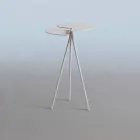 Tavolino da Salotto Moderno in Lamiera Colorata di Design Originae - Ladybug Viadurini