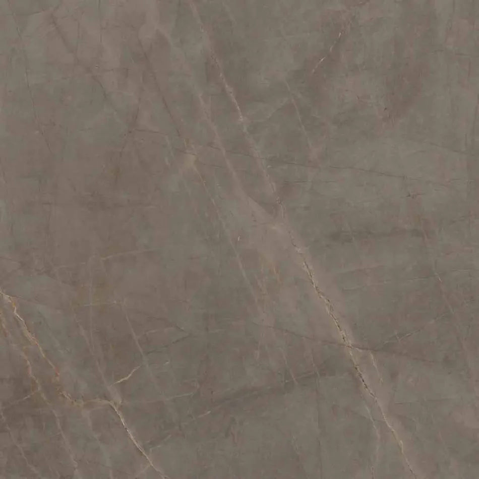 Tavolino da Salotto Quadrato in Gres con Base in Metallo Made in Italy - Albert Viadurini