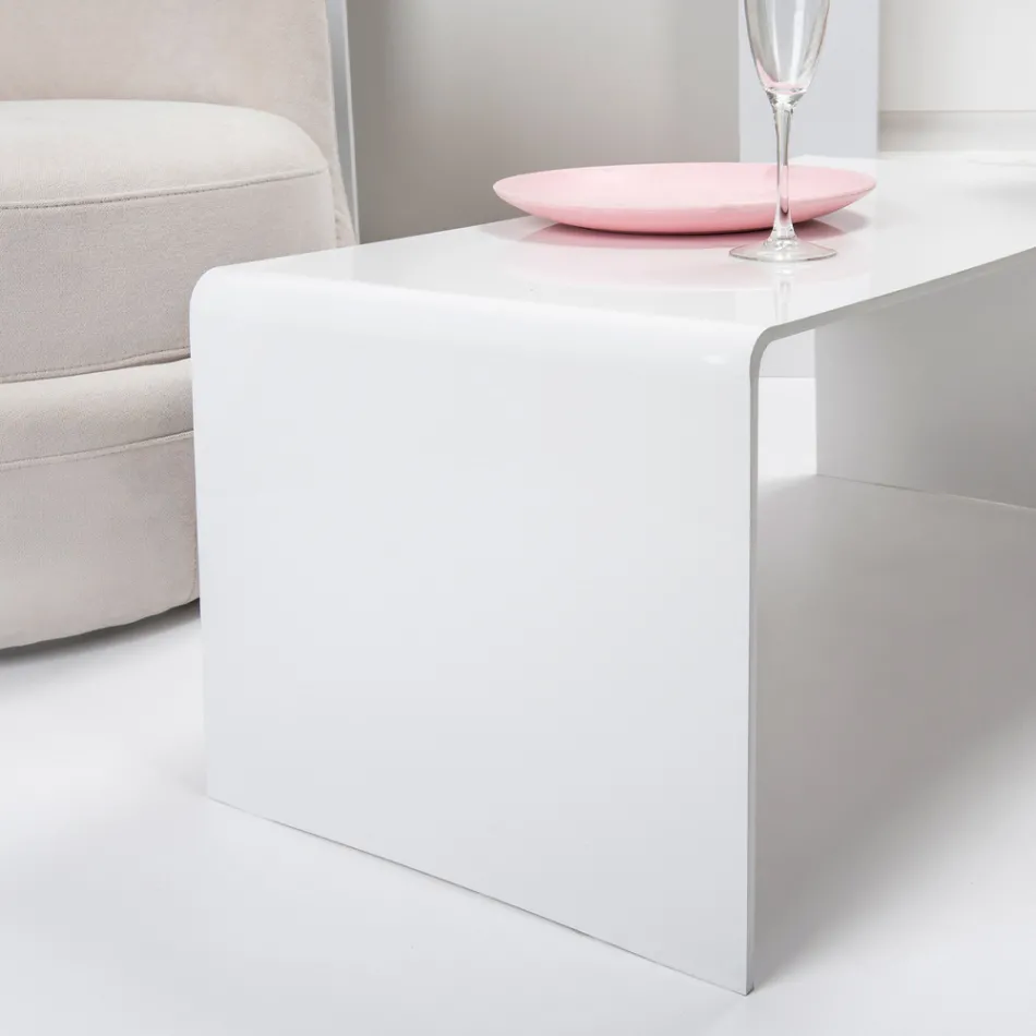 Tavolino da Salotto Realizzato in Plexiglass Made in Italy - Jasmine Viadurini