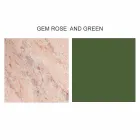 Tavolino da Salotto Rotondo di Design in Gres e Frassino Made in Italy  - Bering Viadurini