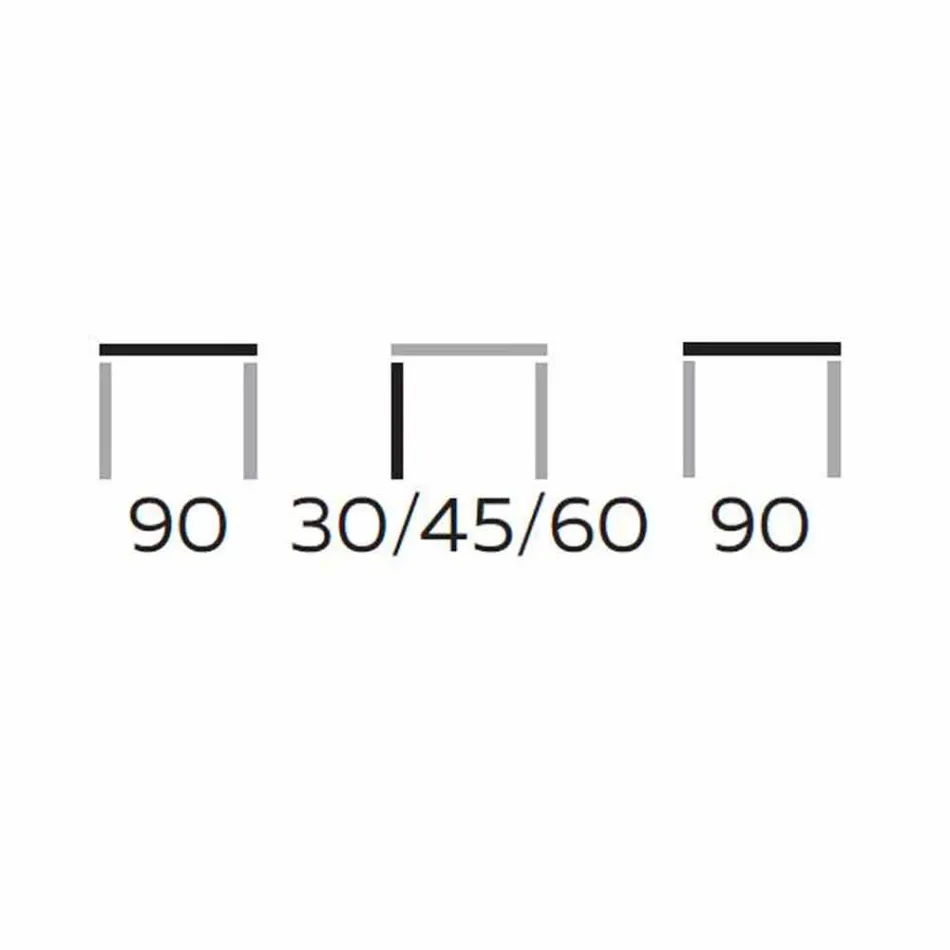 Tavolino da Salotto Rotondo in Gres e Metallo Moderno Made in Italy - Albert Viadurini