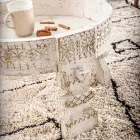 Tavolino da Salotto Stile Rustico in Legno di Mango Homemotion - Sania Viadurini