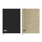 Tavolino da Salotto Trasformabile in Legno e Acciaio Made in Italy - Demetro Viadurini