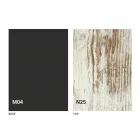 Tavolino da Salotto Trasformabile in Legno e Acciaio Made in Italy - Demetro Viadurini