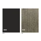 Tavolino da Salotto Trasformabile in Legno e Acciaio Made in Italy - Demetro Viadurini